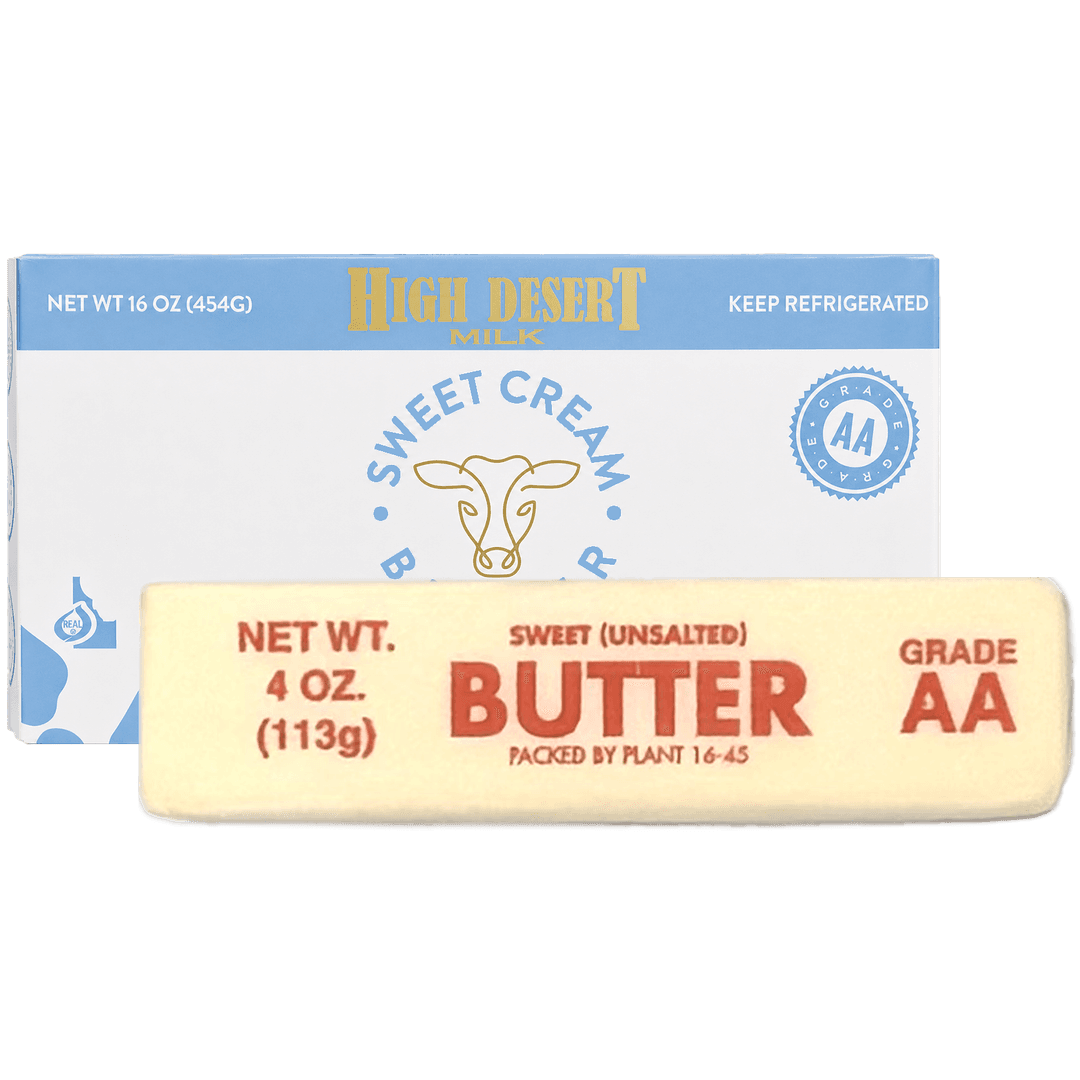 High Desert Milk unsalted butter quarters
