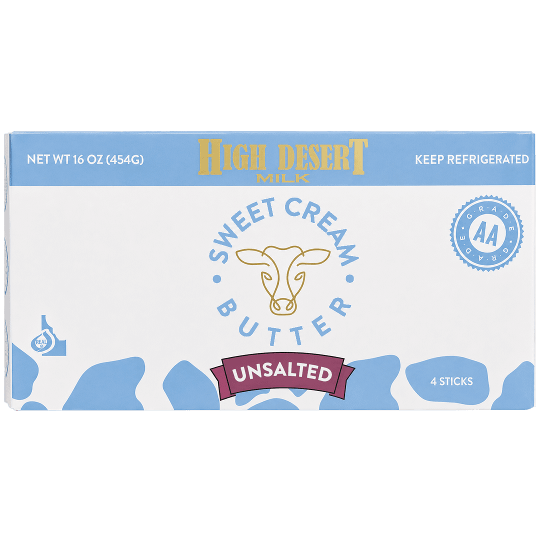 High Desert Milk unsalted butter quarters