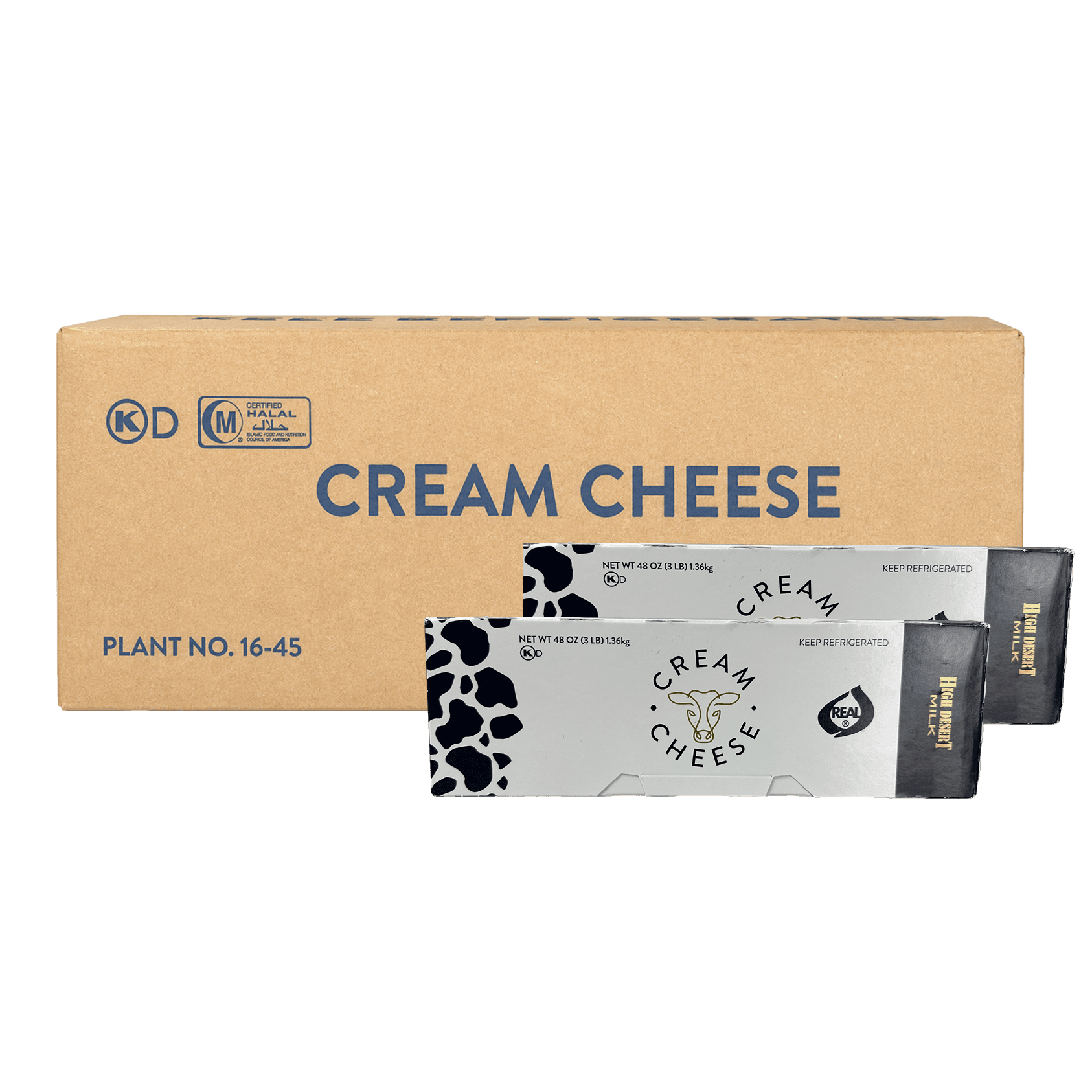 High Desert Milk 3 pound cream cheese block