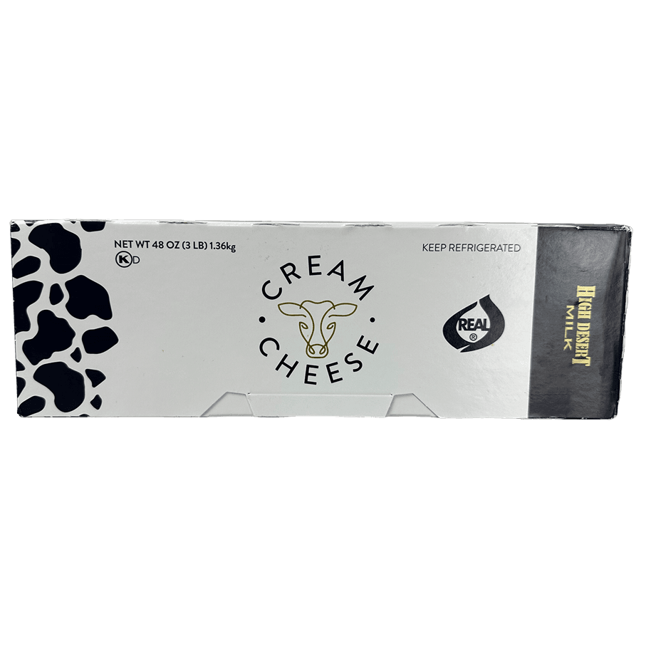 High Desert Milk 3 pound cream cheese block