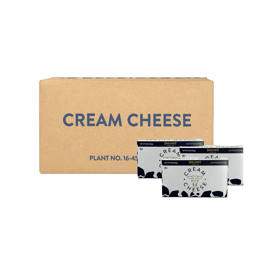 High Desert Milk 8 ounce cream cheese case