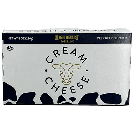 High Desert Milk 8 ounce cream cheese brick