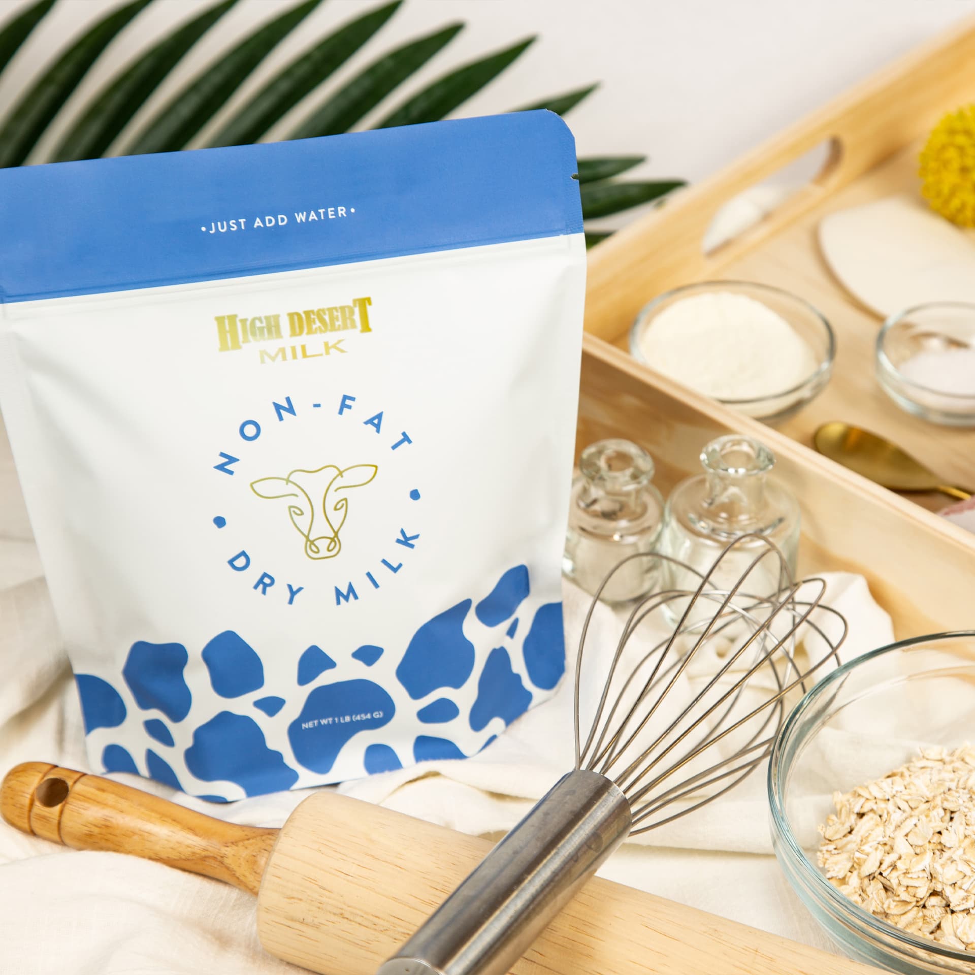 Baked goods made with nonfat dry milk powder