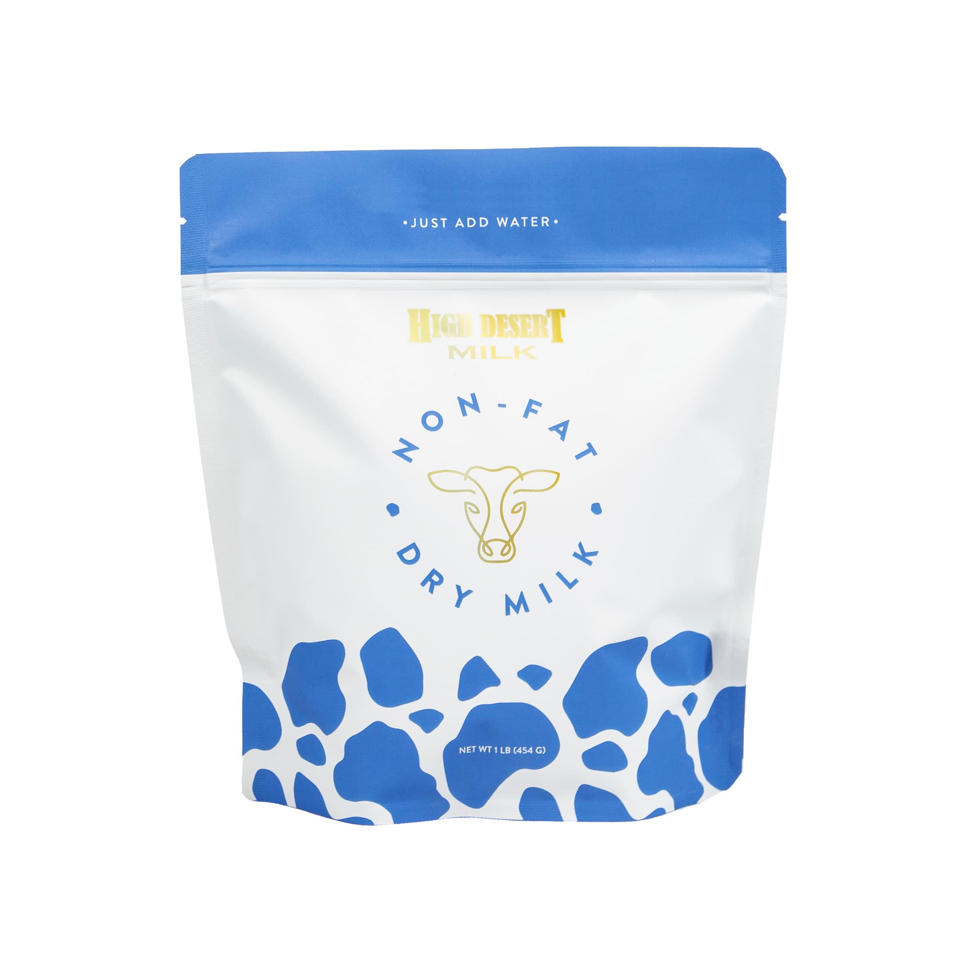 High Desert Milk Nonfat Dry Milk Powder retail pouch
