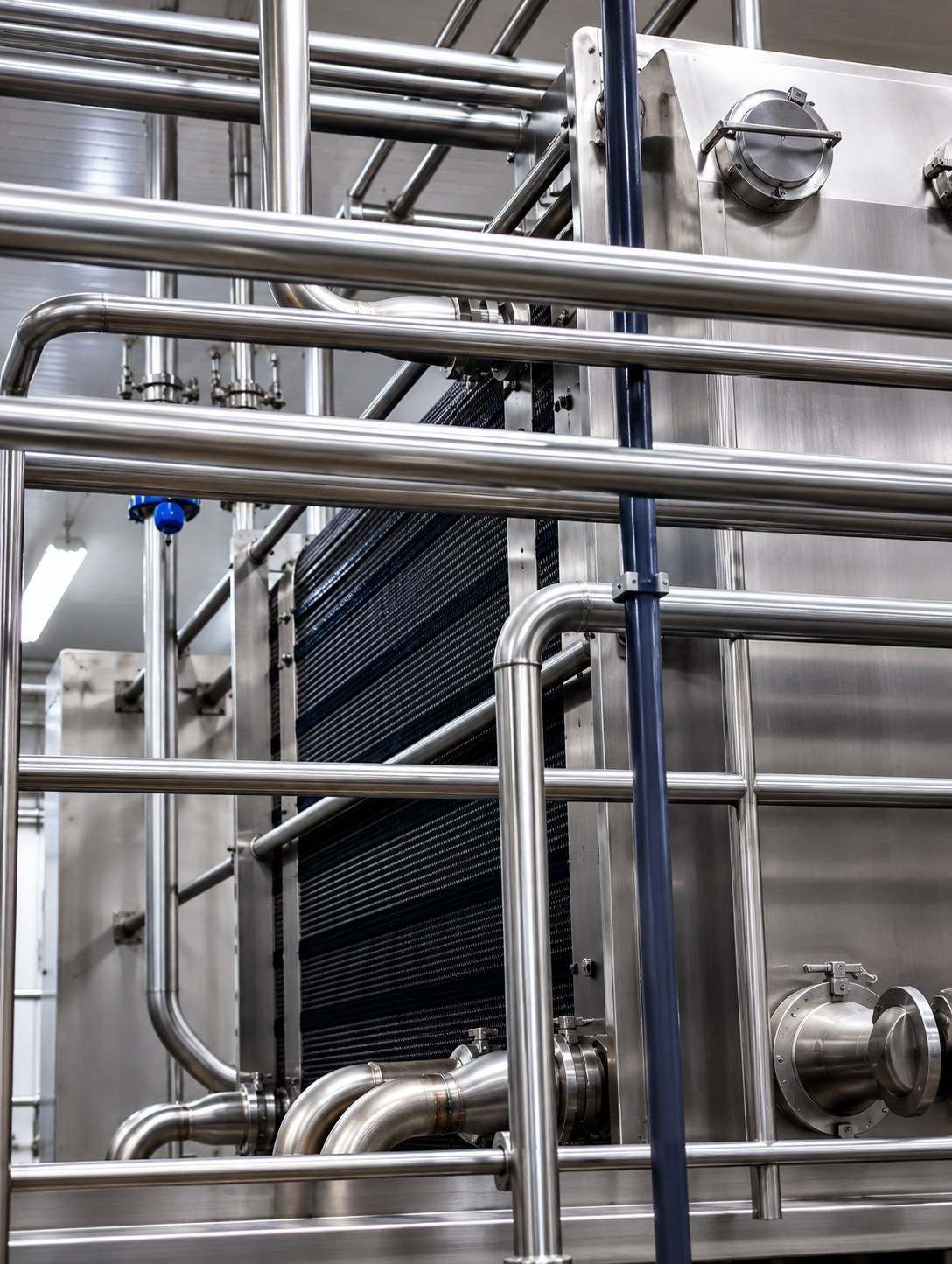 High Desert Milk, Milk cooling system at High Desert Milk processing facility
